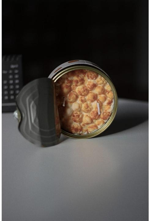 Actual product image Candlecan Caramel Popcorn Scented Candle