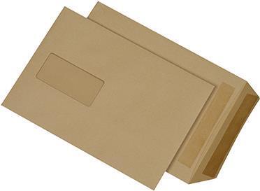 Produktbild Mailmedia Versandtaschen B5 selbstklebend, mit Fenster (1 x)