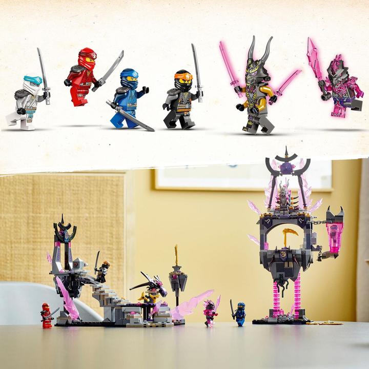 Actual product image LEGO The Temple of the Crystal King (71771, LEGO Ninjago)