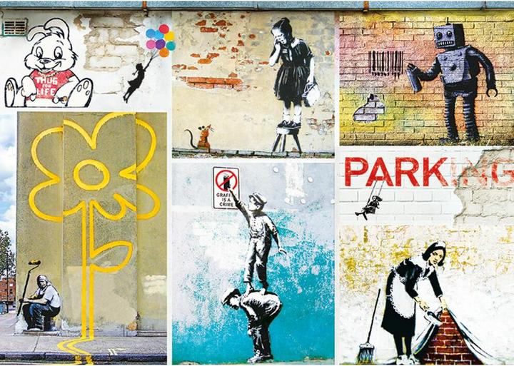 Produktbild Eurographics Banksy Kunst (1000 Teile)