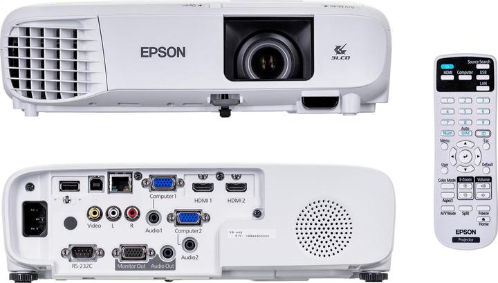 Actual product image Epson EB-W49 (WXGA, 3800 lm, 1.3 - 1.56:1)