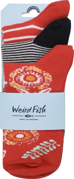 Actual product image Weird Fish Womens/Ladies Loretta Trainer Socks (Pack of 3) (pack of 3, 37 - 40.5)