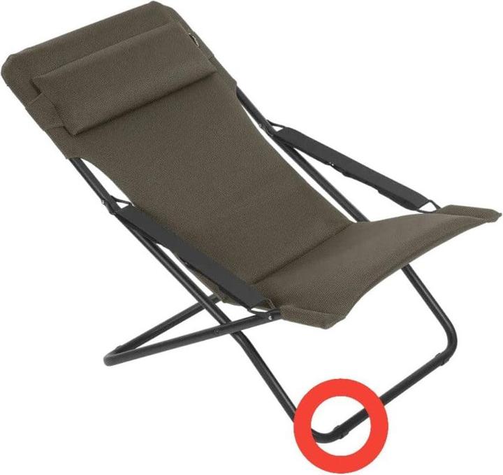 Actual product image Lafuma Foot cap kit ø25mm for Transabed, Next Miami and Sunside
