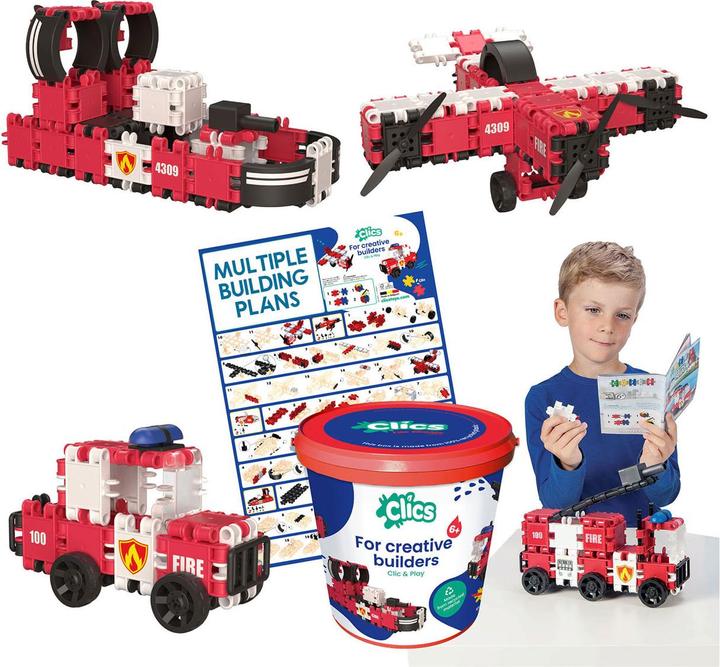 Image du produit Clics Blocs de construction pour les pompiers à Emmer