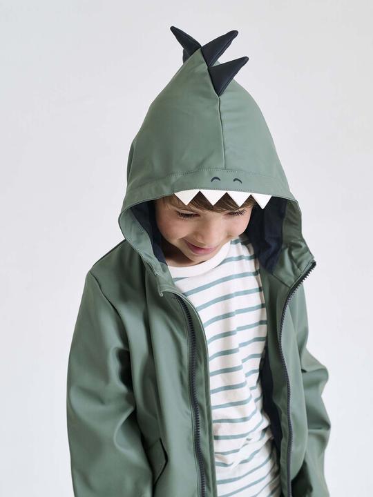 Produktbild Vertbaudet Jungen Windjacke mit Kapuze, Dino (104)