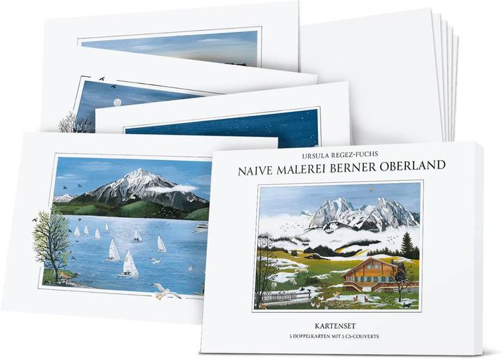 Actual product image Card set Naive Painting Bernese Oberland (1 pcs.)