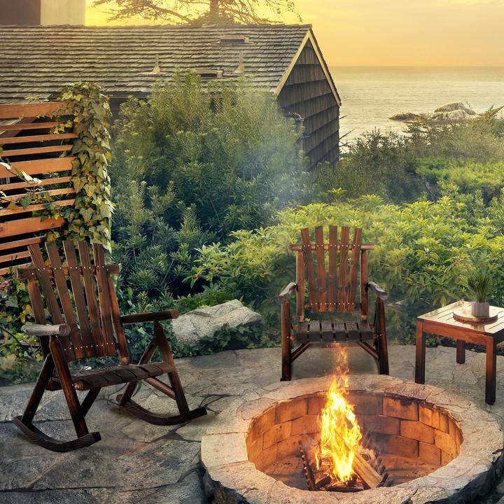 Image du produit Outsunny Fauteuil à bascule