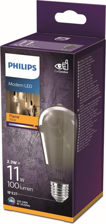 Actual product image Philips Lamp (E27, 2.30 W, 136 lm, 1 x, E)