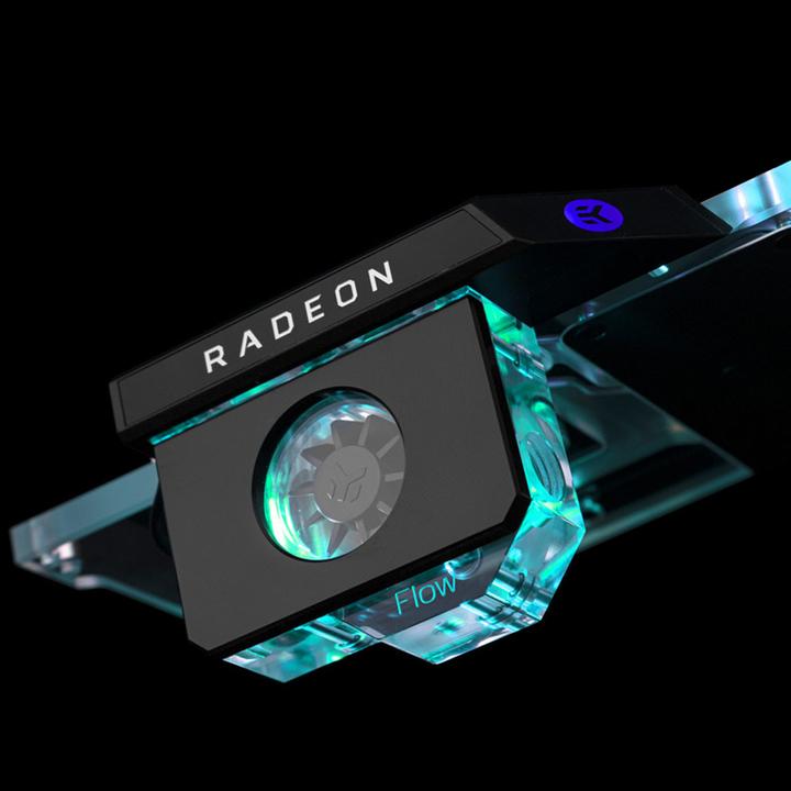Immagine prodotto EKWB EK-Quantum Scalar Flowmeter Top-To-Bottom D-RGB