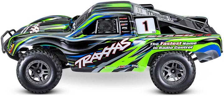 Immagine prodotto Traxxas Slash 4x4 Bl2s Green 1/10 Short-Course Rtr Senza Batteria/Caricabatteria (RTR pronto all'uso)