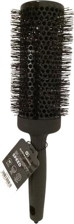 Actual product image Olivia Garden Expert Blowout Speed Wavy bristles White&Grey 55 mm