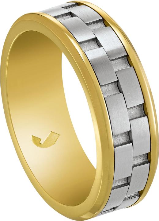 Image du produit Jourdan Bague en acier bicolore doré (Acier)