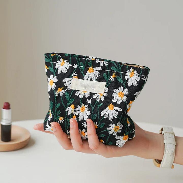 Image du produit Only-Bags.Store Trousse de maquillage, petite, pour le maquillage, le rouge à lèvres, les écouteurs, sac de