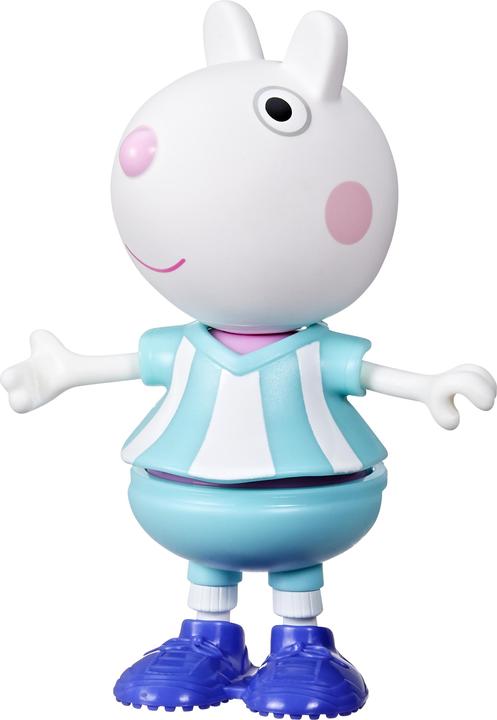Actual product image Hasbro Peppa Pig Suzy Sheep-Up Figure with 6 Easy-On Fashion Accessories, 6-Inch Doll, Preschool Toys for G