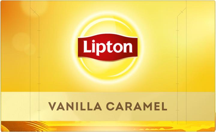 Actual product image Lipton Black Tea "Vanilla & Caramel" (34 g)
