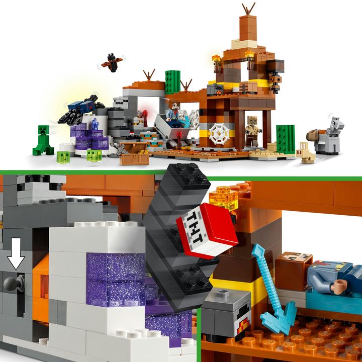 Image du produit LEGO 21263 La mine des Badlands (21263, LEGO Minecraft)