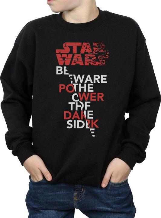 Produktbild Star Wars The Last Jedi Power Of The Dark Side Sweatshirt Jungen (152, 158)