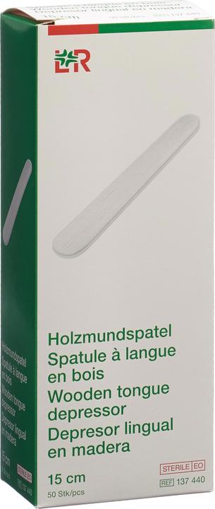 Produktbild Lohmann & Rauscher Zungenspatel Holz einzeln steril