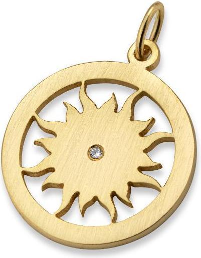 Produktbild Breuning ANHÄNGER - BRILL. 0,007 Ct. H/si (585, - Gold)