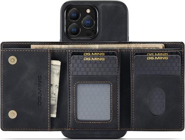 Actual product image Dg.Ming M1 Series Hardcase with detachable wallet (Apple iPhone 14 Pro Max)