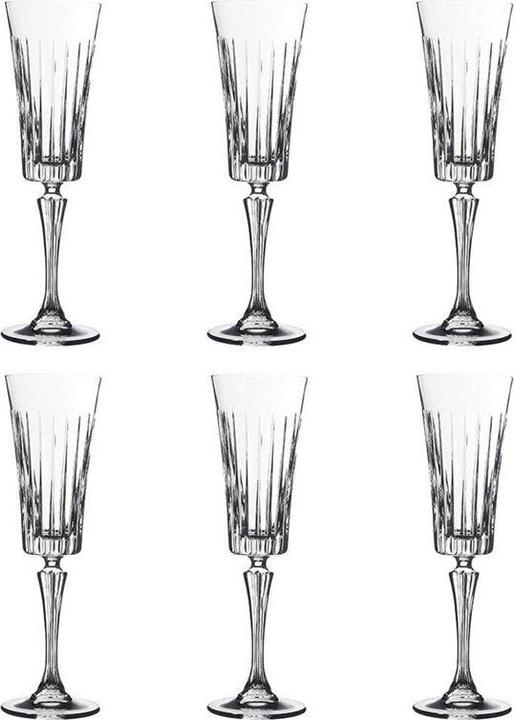 Produktbild Rcr Champagnerglas Timeless 6er Set (21 cl, 6 Gläser, Sektgläser)