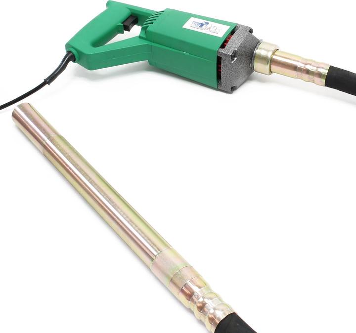 Immagine prodotto Wiltec Vibratore elettrico portatile per calcestruzzo da 580 W con bottiglia di poker vibrante da 200 cm