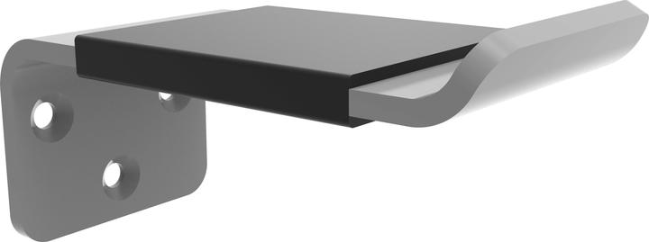 Actual product image Multibrackets Headphone holder wall, aluminium, silver, max 1 kg