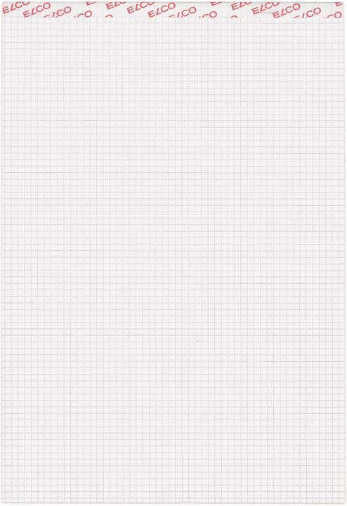Elco Notizblock (A4, Kariert, Kein Einband)