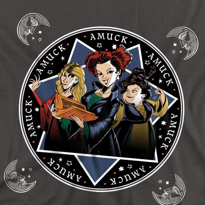 Actual product image Universal Textiles Unisex Adult Amuck, Amuck, Amuck Sanderson Sisters T-Shirt (M)