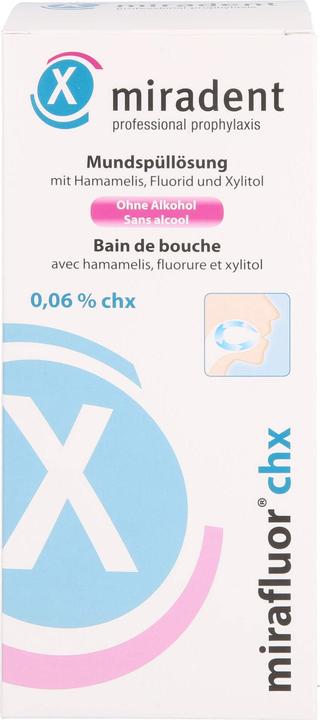Actual product image Miradent Mirafluor CHX (500 ml, Mouthwash)