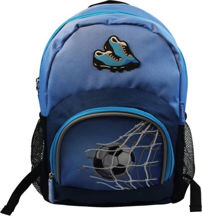 Donau Kinderrucksack Fussball blau
