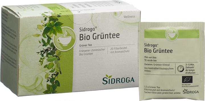 Produktbild Sidroga Bio Grüntee (34 g)