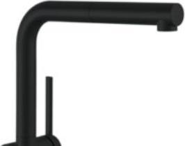 Actual product image hansgrohe HG Einhebel-Spültischmischer 240 TALIS M Ausziehauslauf mattschwarz