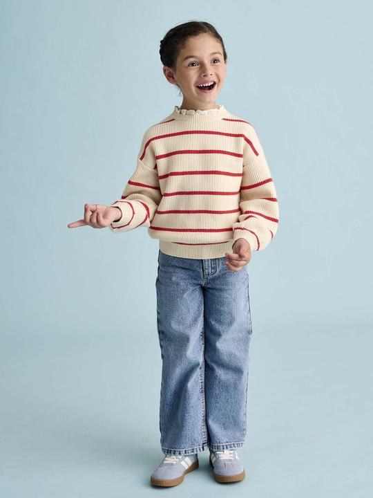 Immagine prodotto Vertbaudet Weite Mädchen Jeans, Hüftweite REGULAR (146)