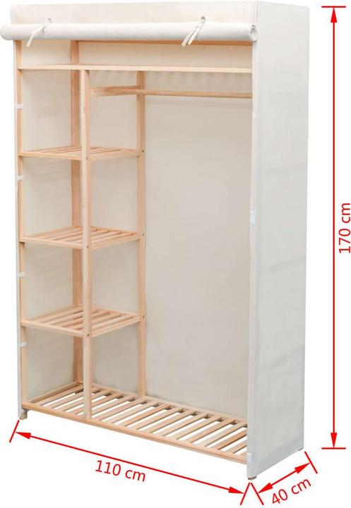 Produktbild VidaXL Leonardo (110 x 40 x 170 cm)