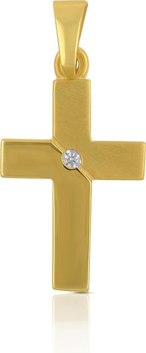 Produktbild Muau Kreuz (750/18K Gelbgold)