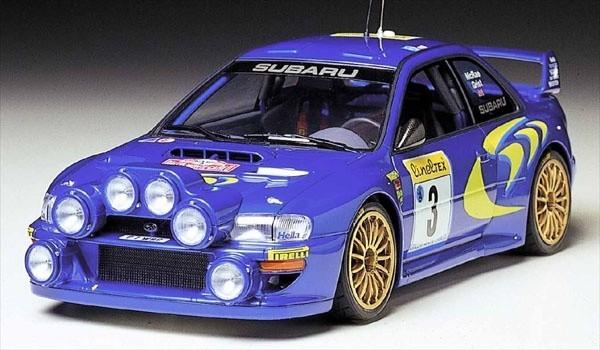 Actual product image Tamiya 1:24 Subaru Impreza WRC