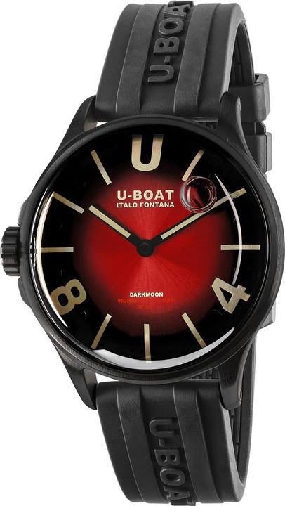 Immagine prodotto U-Boat 9501 Orologio da uomo Darkmoon Red PVD Soleil 40mm 5ATM (Orologio da polso analogico, 40 mm)