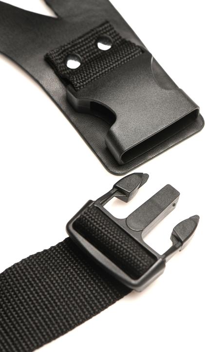 Actual product image Master Series XR Brands - Thunder Strap Wand Thigh Harness - Black
