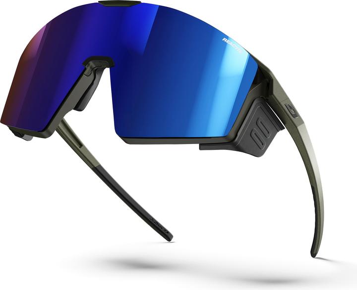 Actual product image Julbo Edge Cover Grün Army Schwarz REACTIV 24 (Black, green army, Blue)