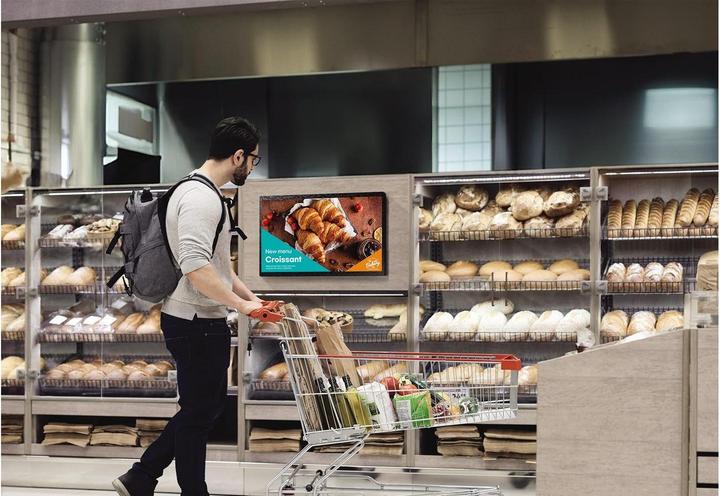Produktbild Samsung Smart Signage QB24C-T 60,00cm(24") Cap.Touch (1920 x 1080 Pixel, 24")