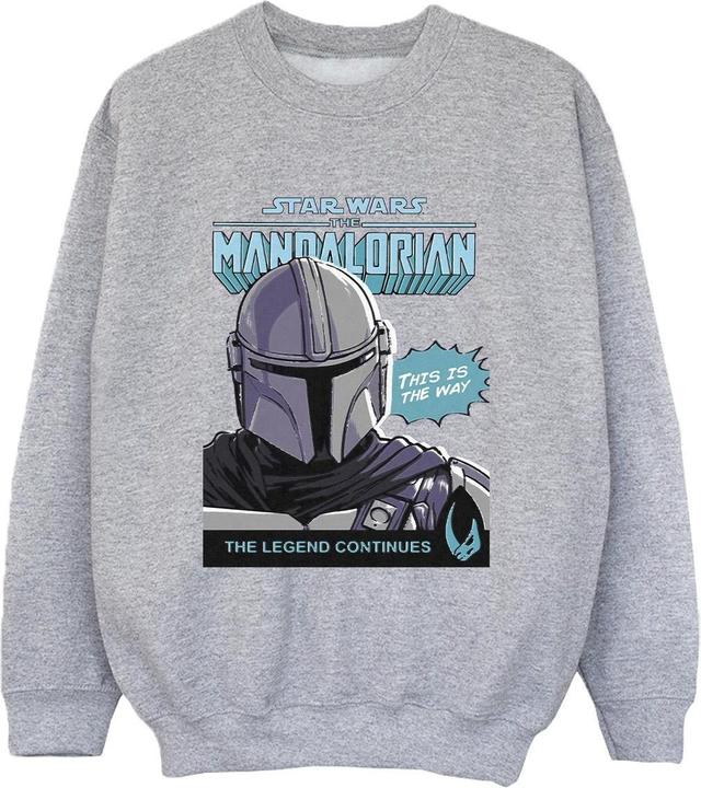 Star Wars Mando Comic Cover Sweatshirt Jungen