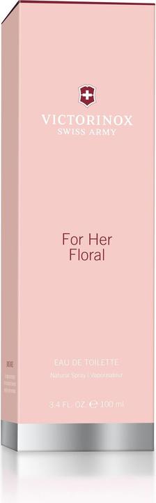 Actual product image Victorinox Swiss Army Floral by Eau de Toilette Spray 100 ml (New Packaging (Eau de toilette, 100 ml)