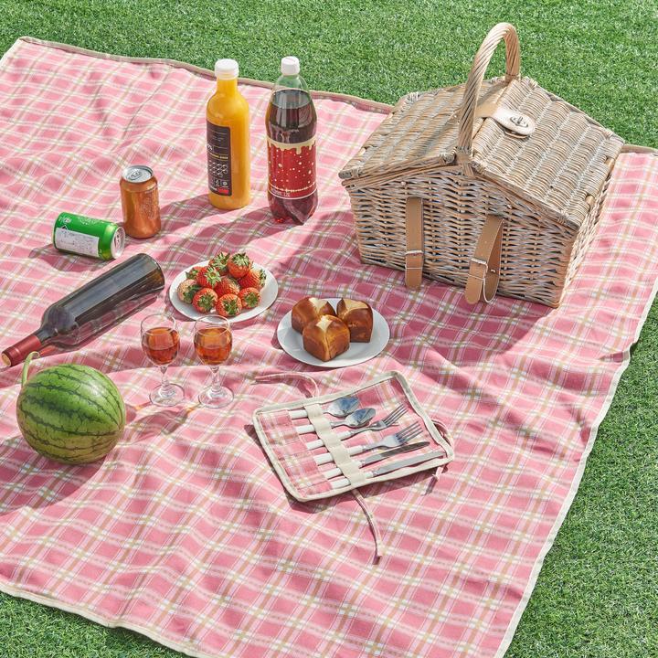 Actual product image Casa.Pro Picknickkorb Bucchianico für 2 Personen Komplettset
