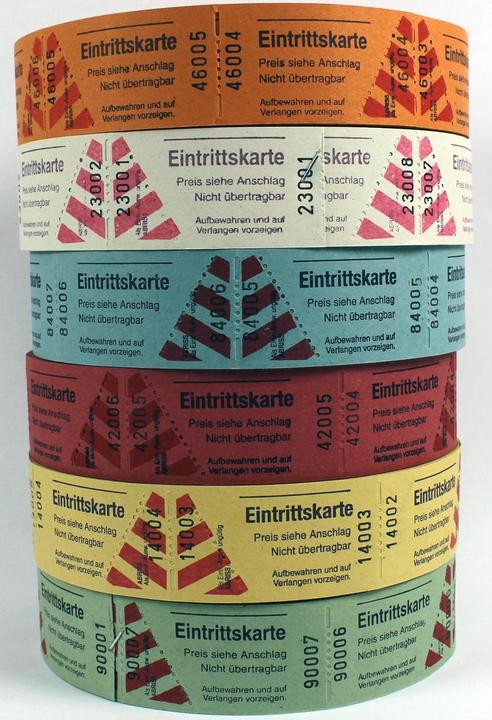 Produktbild W&A Eintrittskarten Rolle