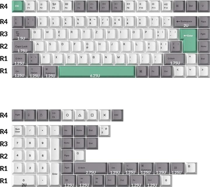 Actual product image Keychron ISO-CH (136 Keys)