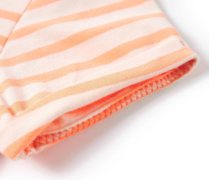 Actual product image VidaXL Children's T-shirt neon orange 116,Material: 95 % cotton. 5 (116)