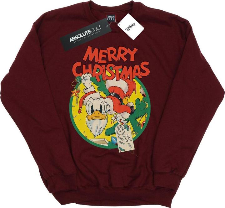 Immagine prodotto Disney Donald Duck Merry Christmas Felpa Ragazze (128)