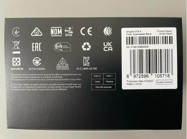 Image du produit Amazfit GTR 4 (46 mm)