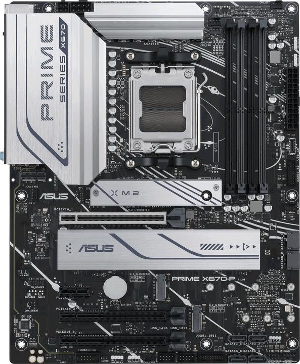 Produktbild ASUS Prime X670-P (AM5, AMD X670, ATX)